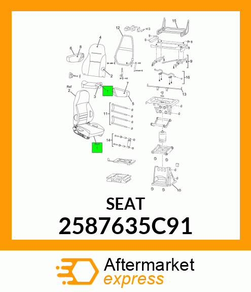 SEAT 2587635C91