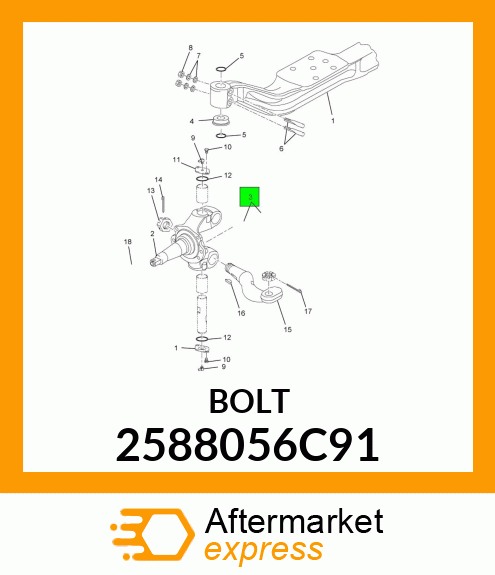 BOLT 2588056C91