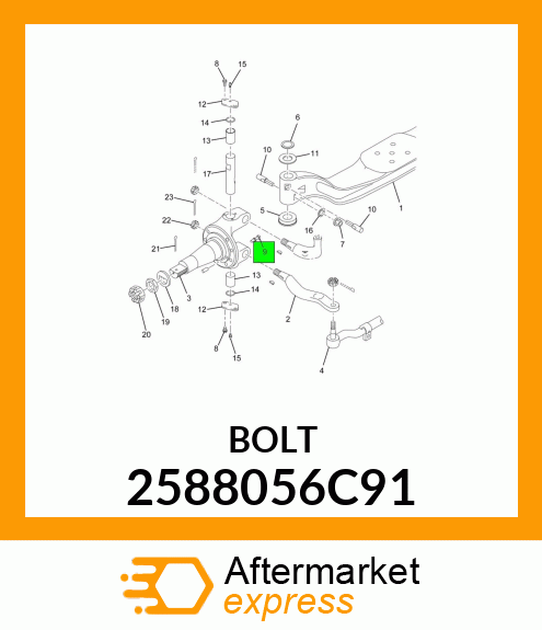 BOLT 2588056C91