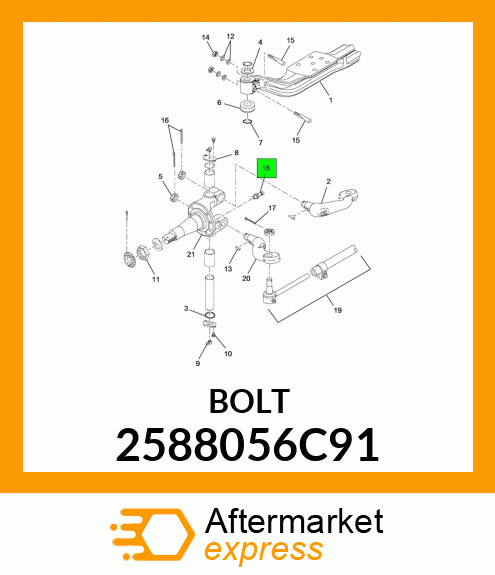 BOLT 2588056C91