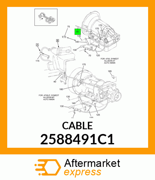 CABLE 2588491C1