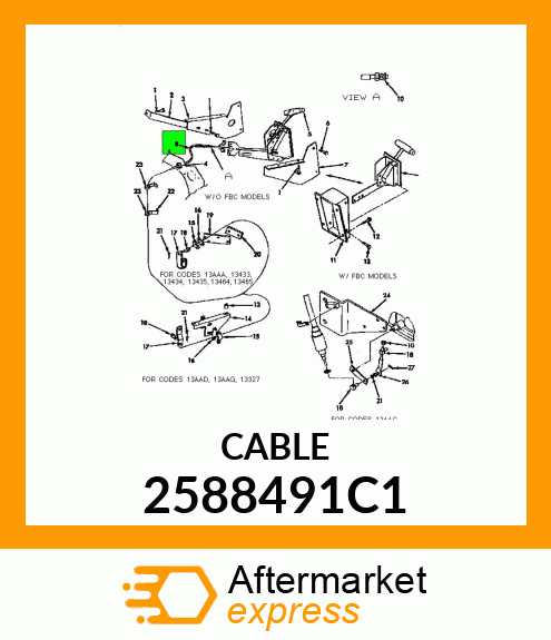 CABLE 2588491C1