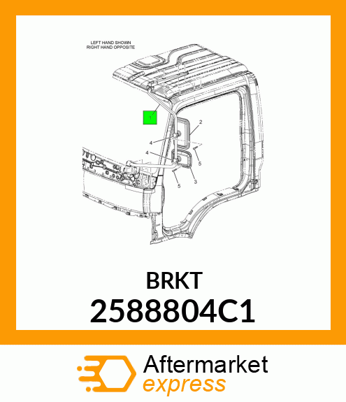 BRKT 2588804C1