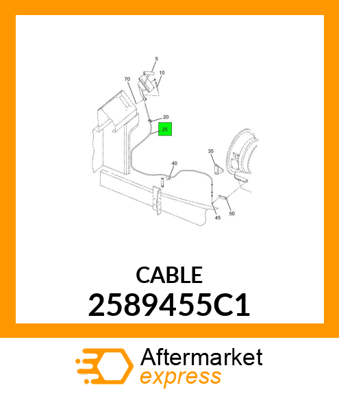 CABLE 2589455C1