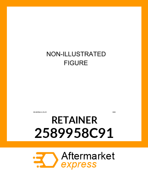 RETAINER 2589958C91