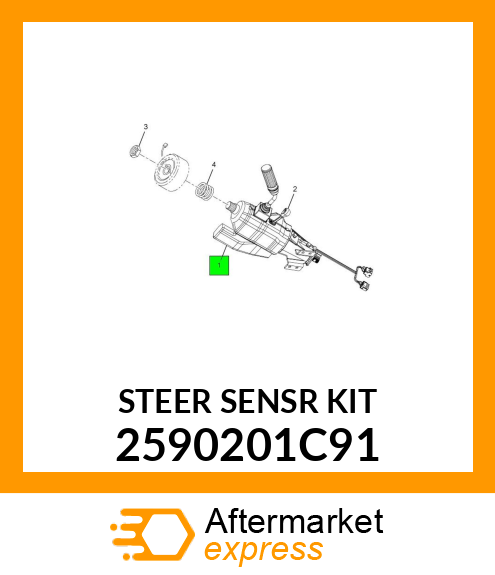 STEER_SENSR_KIT 2590201C91