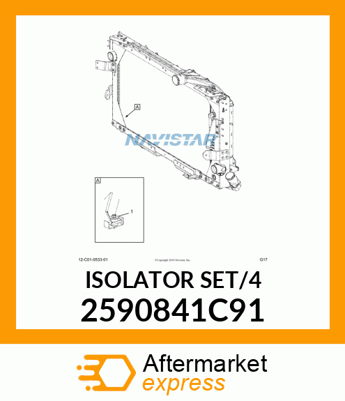 ISOLATORSET/4 2590841C91