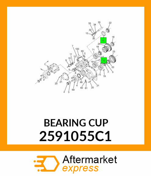 BEARING_CUP 2591055C1