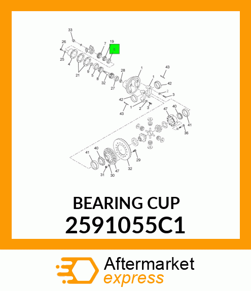 BEARING_CUP 2591055C1