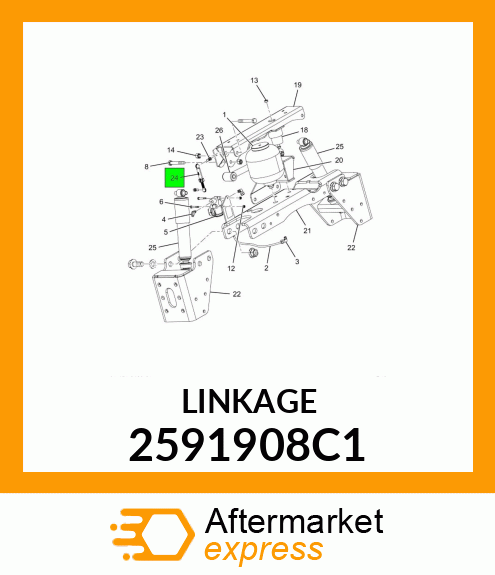 LINKAGEVALVE 2591908C1
