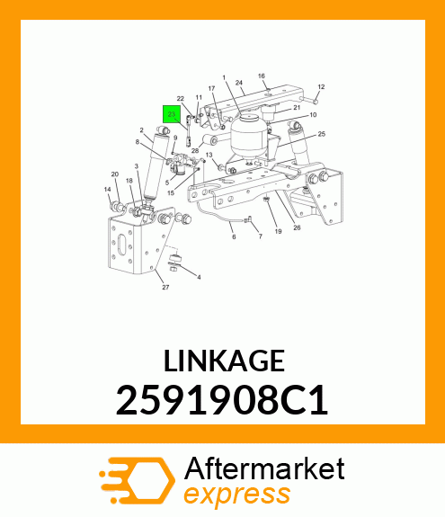 LINKAGEVALVE 2591908C1