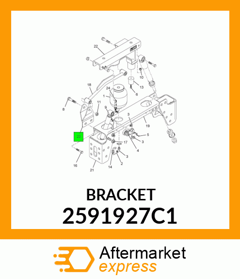 BRACKET 2591927C1