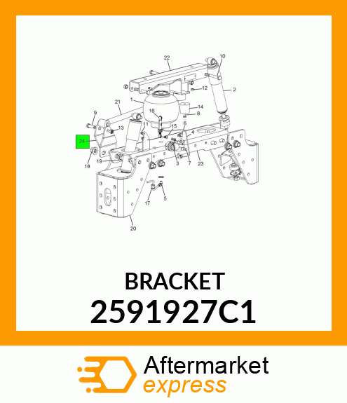 BRACKET 2591927C1