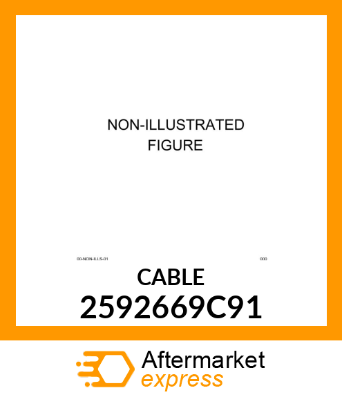 CABLE 2592669C91