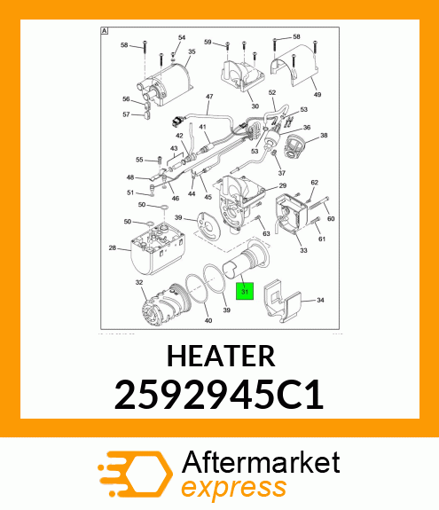 HEATER 2592945C1