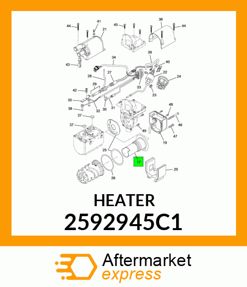 HEATER 2592945C1