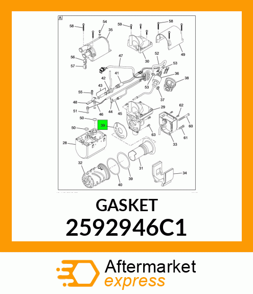 GASKET 2592946C1