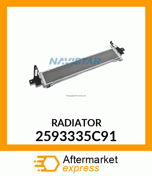 RADIATOR 2593335C91