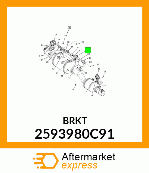 BRKT 2593980C91