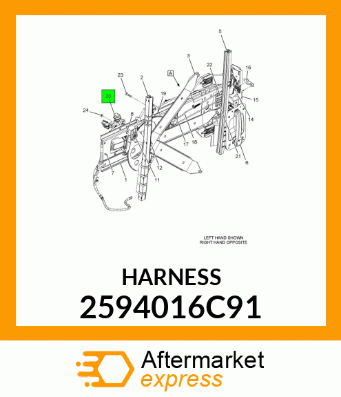 HARNESS 2594016C91