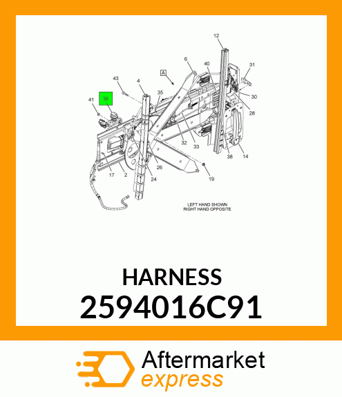 HARNESS 2594016C91