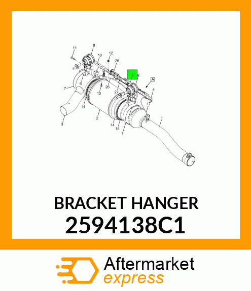 BRACKET_HANGER_ 2594138C1