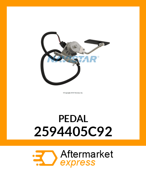 PEDAL 2594405C92