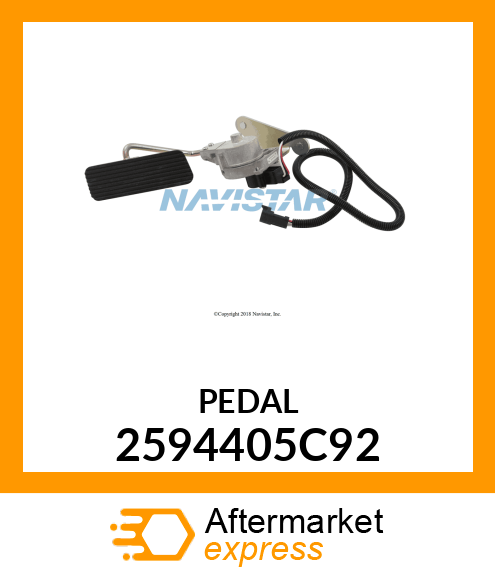 PEDAL 2594405C92