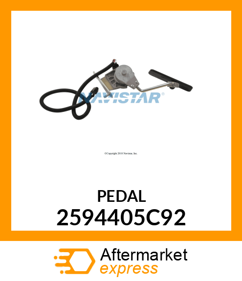 PEDAL 2594405C92