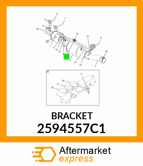 BRACKET 2594557C1