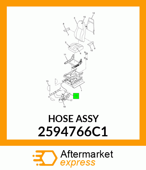 HOSEASSY 2594766C1
