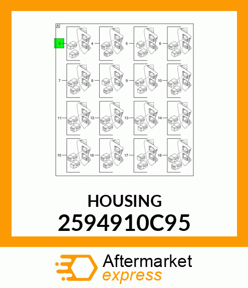 HOUSING 2594910C95