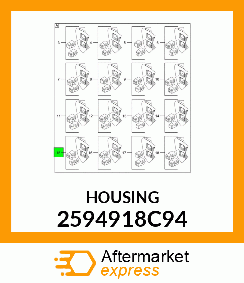 HOUSING 2594918C94