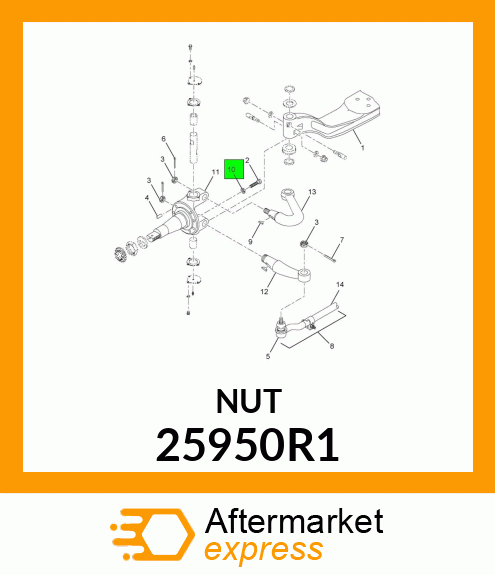 NUT 25950R1