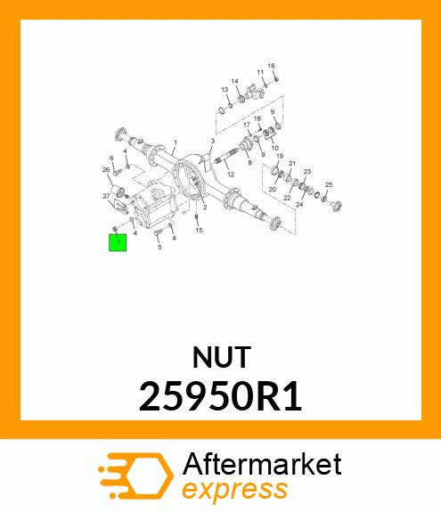 NUT 25950R1