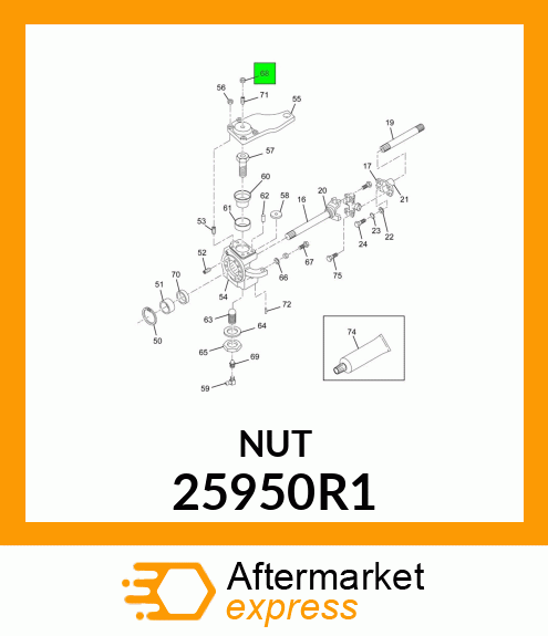 NUT 25950R1