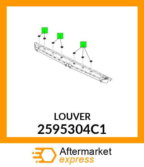 LOUVER 2595304C1