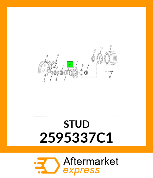 STUD 2595337C1