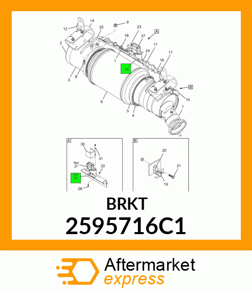 BRKT 2595716C1