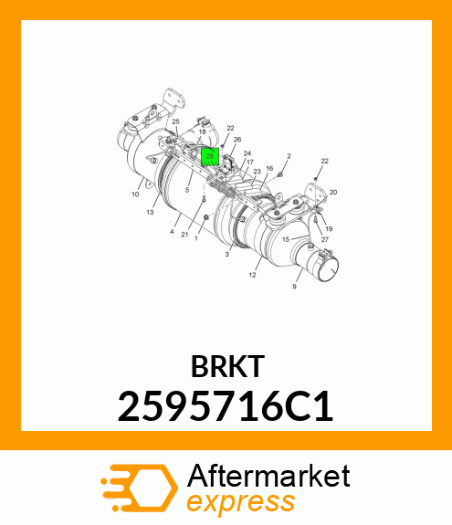 BRKT 2595716C1