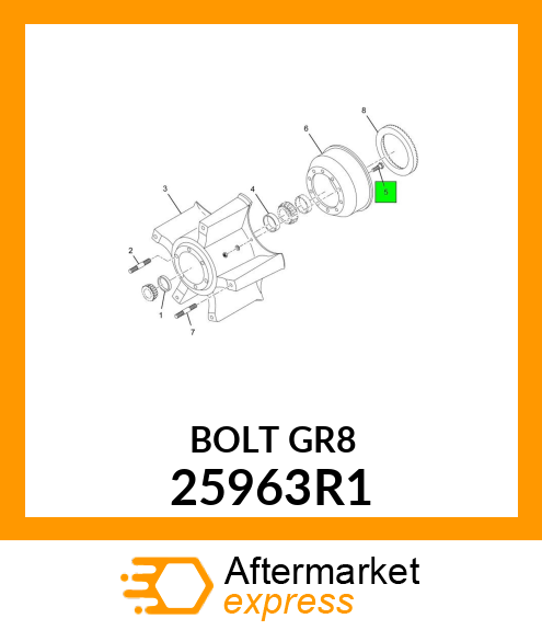 BOLT 25963R1