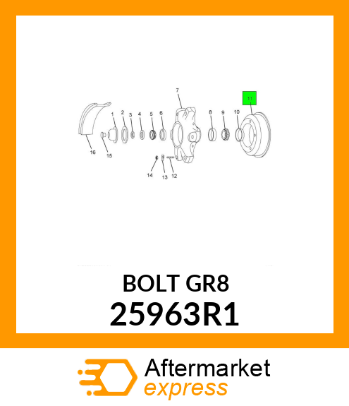 BOLT 25963R1