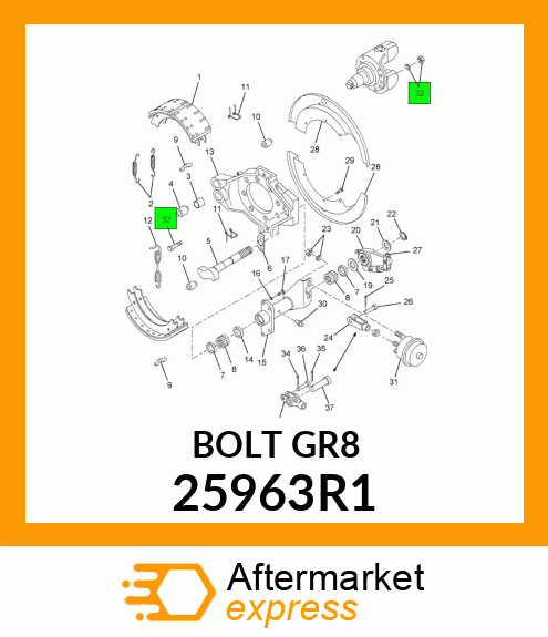 BOLT 25963R1