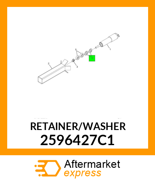 RETAINER/WASHER 2596427C1