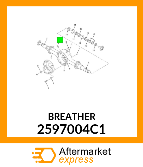 BREATHER 2597004C1