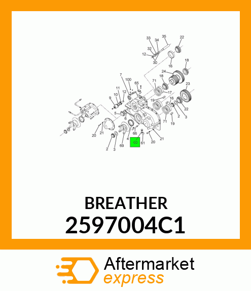 BREATHER 2597004C1