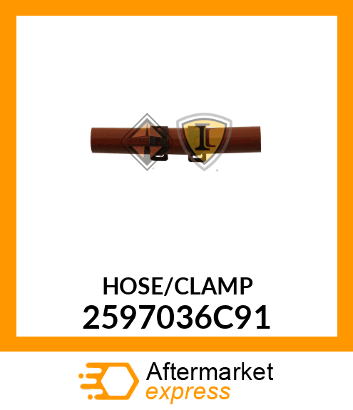 HOSE/CLAMP3PC 2597036C91