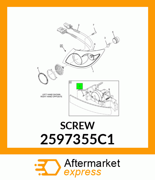 SCREW 2597355C1