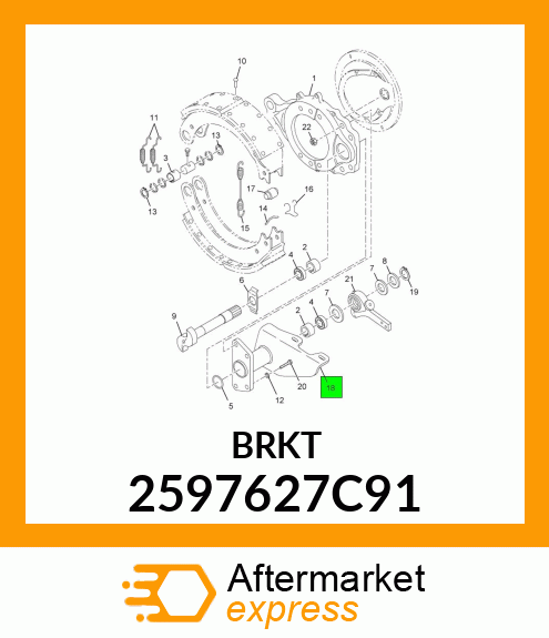 BRKT 2597627C91