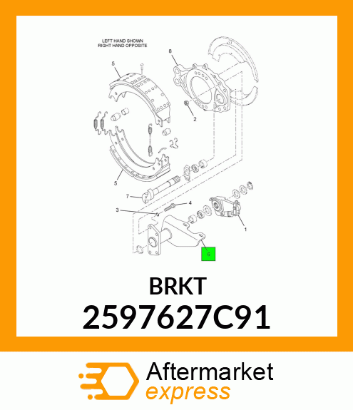 BRKT 2597627C91